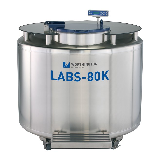 Container 1269 litri stocare probe biologice in azot lichid la -196°C LABS 80K