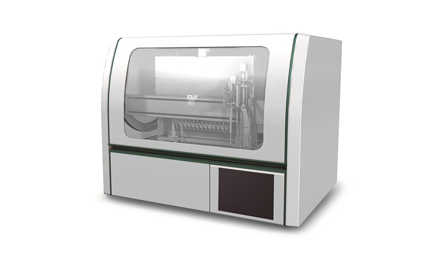 Instrument complet automatizat pentru testare moleculara