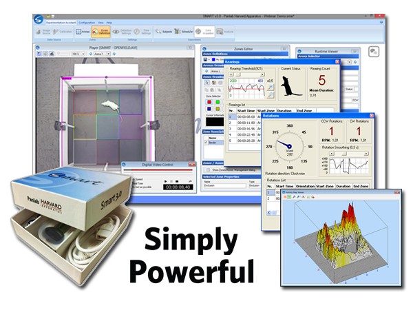 Soft monitorizare video animale (video tracking software)