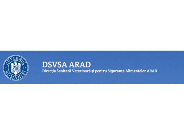 DIRECTIA SANITAR VETERINARA SI PENTRU SIGURANTA ALIMENTELOR ARAD