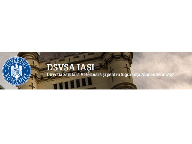 DIRECTIA SANITAR VETERINARA SI PENTRU SIGURANTA ALIMENTELOR IASI