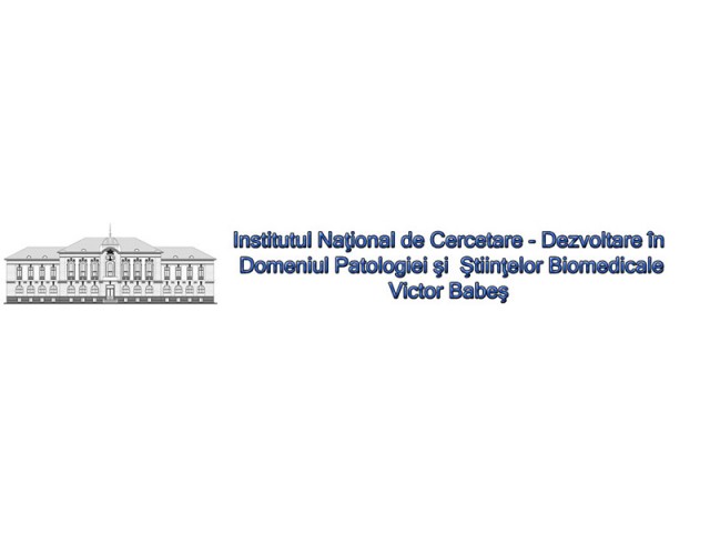 INSTITUTUL NATIONAL DE CERCETARE  DEZVOLTARE IN DOMENIUL PATOLOGIEI SI STIINTELOR BIOMEDICALE VICTOR BABES BUCURESTI